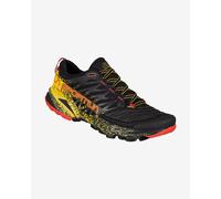 La Sportiva - Chaussures de trail - Akasha II Black/Yellow pour Homme - Taille 43.5 - Noir Noir 43.5
