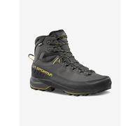 La Sportiva - Chaussures de marche d'approche en GORE-TEX - TX5 Evo Mid GTX Carbon/Yellow pour Homme en Cuir - Taille 44,5 - Noir Noir 44,5