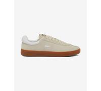 Chaussures Lacoste Baseshot beige blanc marron - 43
