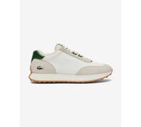 Chaussures Lacoste L-Spin Contrasted blanc beige vert - 45