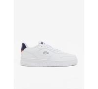 Chaussures Lacoste L001 Set Leather blanc bleu marine - 43