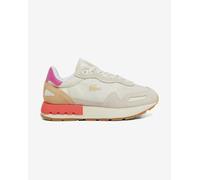 Chaussures Lacoste Partner WMN blanc gris beige femme - 39