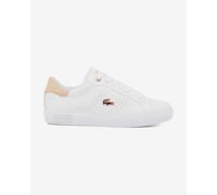 Chaussures Lacoste Powercourt 2.0 blanc beige femme - 37