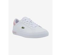 Chaussures Lacoste Powercourt blanc junior - 35