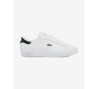 Lacoste Baskets Plates POWERCOURT Homme Blanc/Noir Taille 43