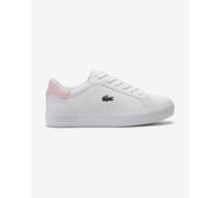 Chaussures Lacoste Powercourt blanc rose junior - 35.5
