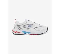 Chaussures Lacoste Storm 96 2K blanc gris rouge - 45