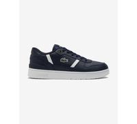 Chaussures Lacoste T-Clip Set Cuir bleu marine blanc - 44.5
