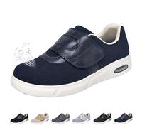 Chaussures Larges Diabétiques Orthopédiques pour Hommes Femmes Réglables Confort Respirantes Sandales de Marche pour Pieds Gonflés