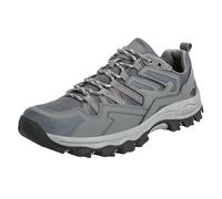 Chaussures légères antidérapantes pour Couples Printemps-été Hommes d'âge Moyen Seniors Sneakers Respirantes Confortables Mode Vie Quotidienne (Grey, 41)