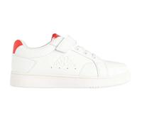 Chaussures lifestyle Adenis EV pour Garçon - Blanc, rouge, blanc cassé - KAPPA - Scratch - Synthétique - Plat 32