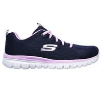 Skechers Baskets Graceful - Get Connected Femme Marine Vegan Taille 36 EU