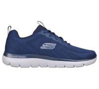 Skechers Chaussures Summits Torre – Homme – Bleu marine/Blanc – Taille 42