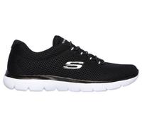 Chaussures lifestyle skechers summitsquick lapse noir blanc femme