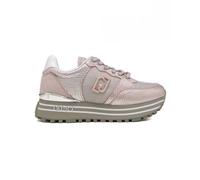 Liu Jo - Baskets en cuir Python - Femme - Chaussures - Rose - Taille: 37 EU