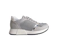 Chaussures Liu Jo Kiss 502 Baskets Femme Faux Cuir Argent