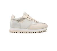 Liu Jo - Wonder Baskets Beige Cuir/Tissu - Femme - Chaussures - Beige - Taille: 36 EU