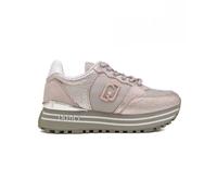 Chaussures Liu Jo Wonder 57 Baskets Cuir Rose