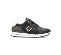 Chaussures Liu Jo Wonder 700 Baskets Cuir Noir