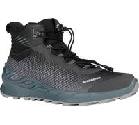 Lowa - Chaussures de randonnée GORE-TEX - Merger Gtx Mid Ws Petrol / Iceblue pour Femme - Taille 7 UK - Gris Gris 7 UK