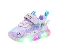 Chaussures lumineuses LED pour filles, chaussures de marche pour tout-petits, chaussures décontractées pour enfants et bébés Fille Bleu Respirant Fille Bleu Bout En Amande Fille Or Confortable Baskets