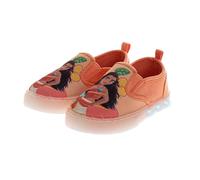 Chaussures lumineuses pour fille Princesse Stitch Minnie Moana Lowtop Canva Shoes