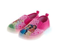 Chaussures lumineuses pour fille Princesse Stitch Minnie Moana Lowtop Canva Shoes