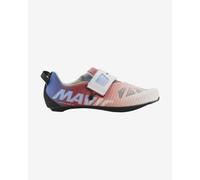 Chaussures Mavic Cosmic SLR Triathlon rose blanc bleu - 48