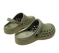 Chaussures Médicales Anti-Dérapantes pour Infirmières & Chirurgiens Semelle Épaisse 3cm Antichoc, Bout Renforcé Anti-Piqûre, Sabots Respirants pour Bloc Opératoire Hôpital & Quotidien(A,EU43-44)