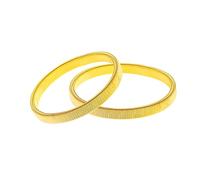 Chaussures Métal Plume Bracelet Élastique Stretch Bracelet Bras Anneau Manchette Lampe Moustique, taille unique, Métal