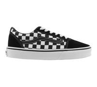 Chaussures Mixte VANS YT Ward - Blanc - Textile - Lacets - Plat 38,5