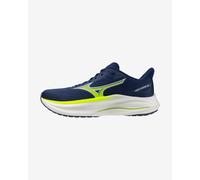 Mizuno - Wave Inspire 22 - Chaussures running homme Estate Blue / Lightning Yellow / Lightning Yellow - 45
