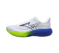 Chaussures Mizuno Wave Rider 29 Blanc Bleu SS26, Taille 44 - EUR