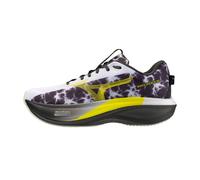 Mizuno Chaussures de running Wave Rider 30 Amsterdam sans stabilisateurs Unisexe Blanc/Noir 47