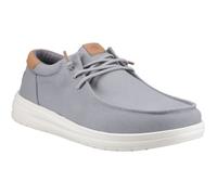 Chaussures Mocassins Pour Hommes En Coton Gris Monument 42