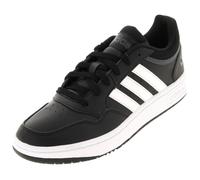 Chaussures mode ville - Adidas - Hoops 3.0 - Homme - Noir - Lacets - Look streetwear 44 2/3
