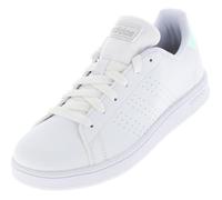 Chaussures mode ville Advantage k blanc irise - Adidas - Enfant - Cuir - Blanc - Fille - Lacets 36 2/3