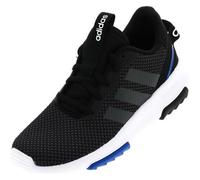 Chaussures mode ville Cf racer tr blk jr - Adidas - Noir - Synthétique - Lacets - Plat 36 2/3