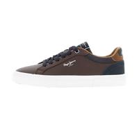 Chaussures Mode Ville Pepe Jeans Kenton Court Brown Marron 2007000041444 - 45