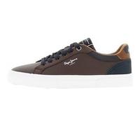 Chaussures mode ville Pepe jeans shoes Kenton court brown Marron Taille : 44 Marron G