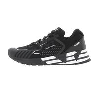 Chaussures mode ville Sneaker black/white - Armani exchange 41