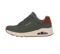 Chaussures mode ville Uno - Skechers - suited on air - Vert - Homme - Lacets 42