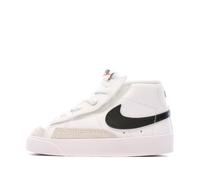 Chaussures montantes bébé - Nike - Blazer Mid 77 - Cuir blanc - Lacets - Semelle synthétique 26