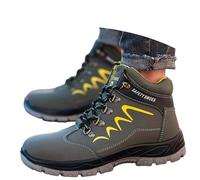 Chaussures montantes : Bottes de soudage légères et -perforation#Z