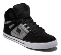 Chaussures montantes - DC Shoes Pure - Daim-Nubuck - Noir - Système de lacets - Homme 42