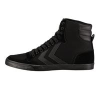 Chaussures montantes - Hummel - Slimmer Stadil Tonal High - Noir - Toile et daim - Semelle plate 36