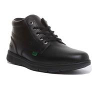Chaussures montantes - Kickers - Kelland Lace Hi - Cuir noir - Semelle légère - Pour enfant 38