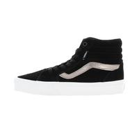 Vans Baskets Filmore Hi pour Femme, Daim Noir métallisé hématite, 39 EU