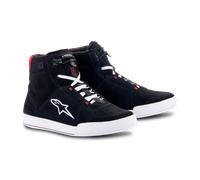 Alpinestars Chrome, chaussures 11.5 US Noir/Blanc/Rouge Néon Noir/Blanc/Rouge Néon