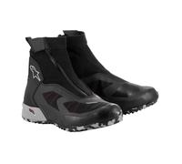 Chaussures Moto ALPINESTARS Cr - 8 Gore-Tex - Noir/ Gris Moyen / Rouge Diamant